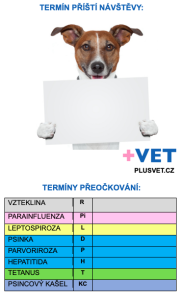 očkování psa doma